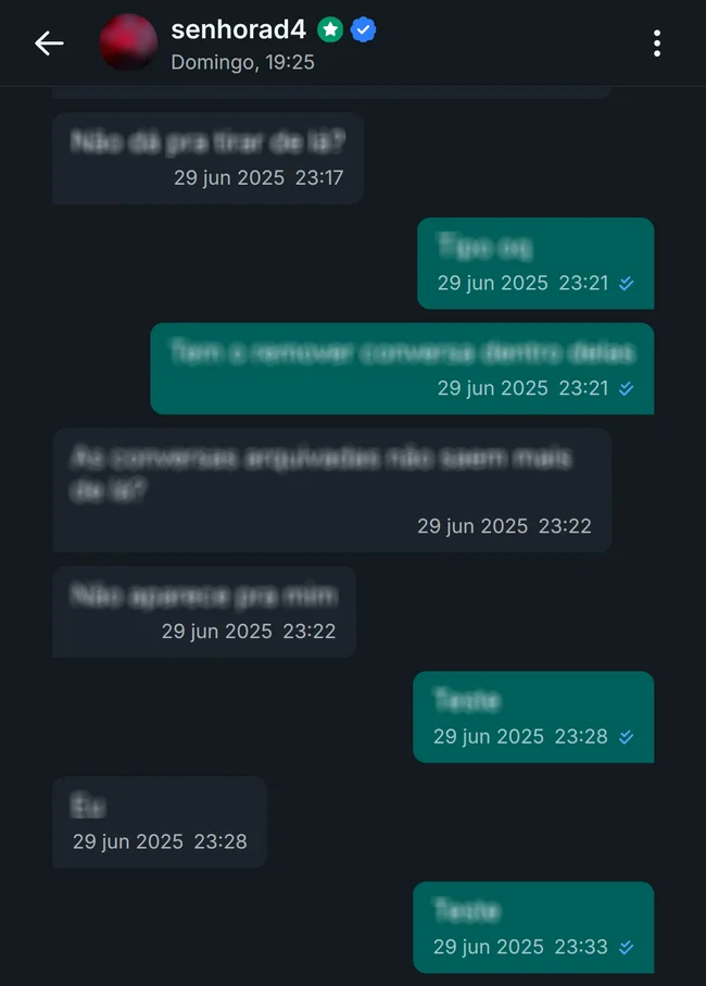 App screenshot Chat